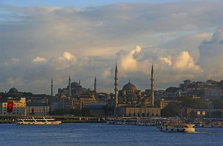 Istanbul and the Bosphorus. Photo credit: Tamera Neufeldt