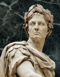 A statue of Caesar