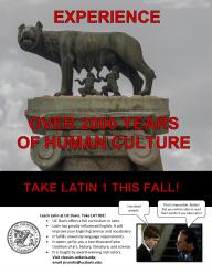 Latin 1 poster
