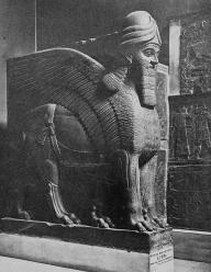 Gate Guardians – The Man-Headed Lions: This Portal Guardian (Lamassu) from Nimrud guarded the entrance to the palace at Nimrud.