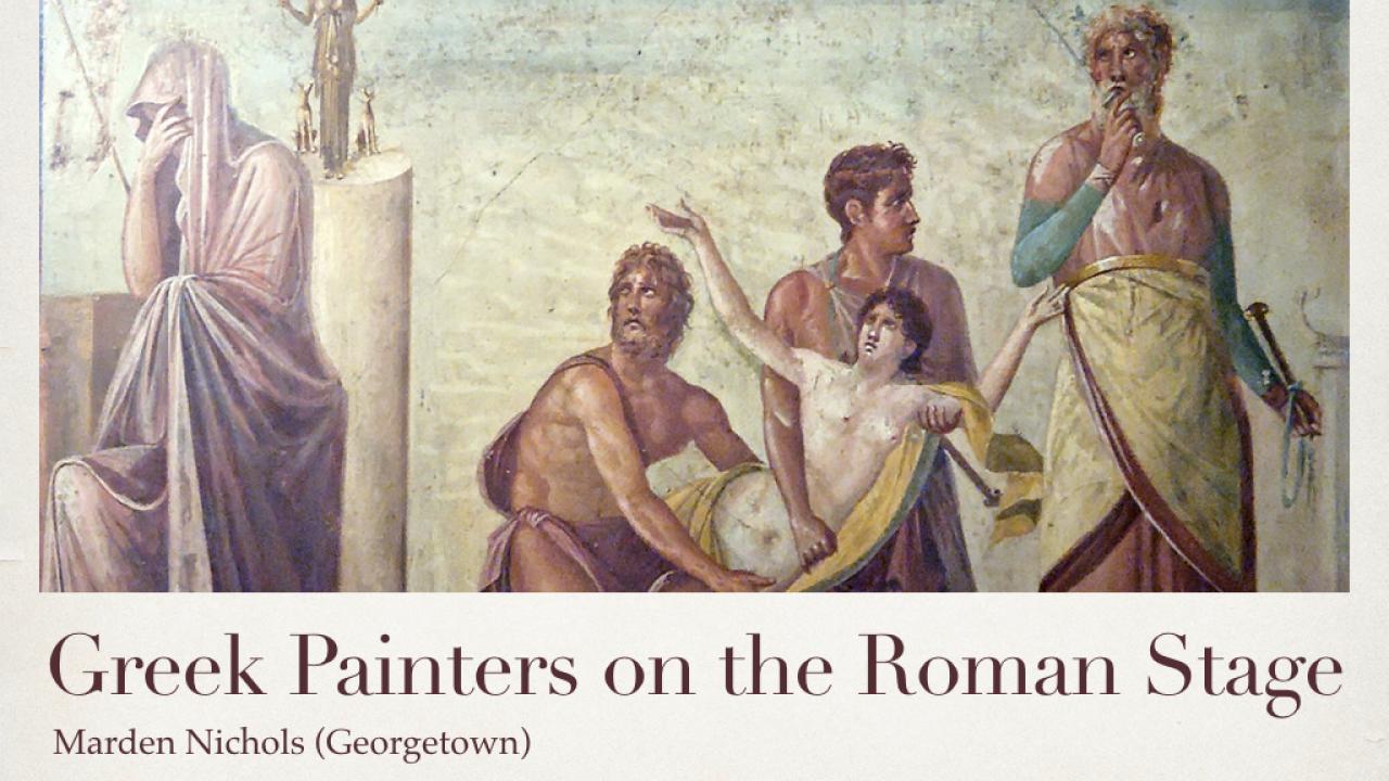 Greek Painters on the Roman Stage