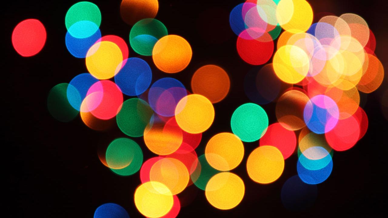 Celebratory dots of many colors