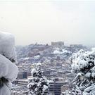 Athens snow